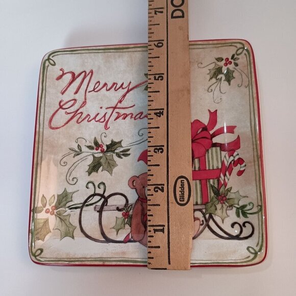 Rae Dunn Artisan Collection Christmas Items Santa Cups, Cocoa Jar, Cookie Plate - Picture 12 of 16
